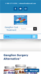 Mobile Screenshot of ganglioncysttreatment.com
